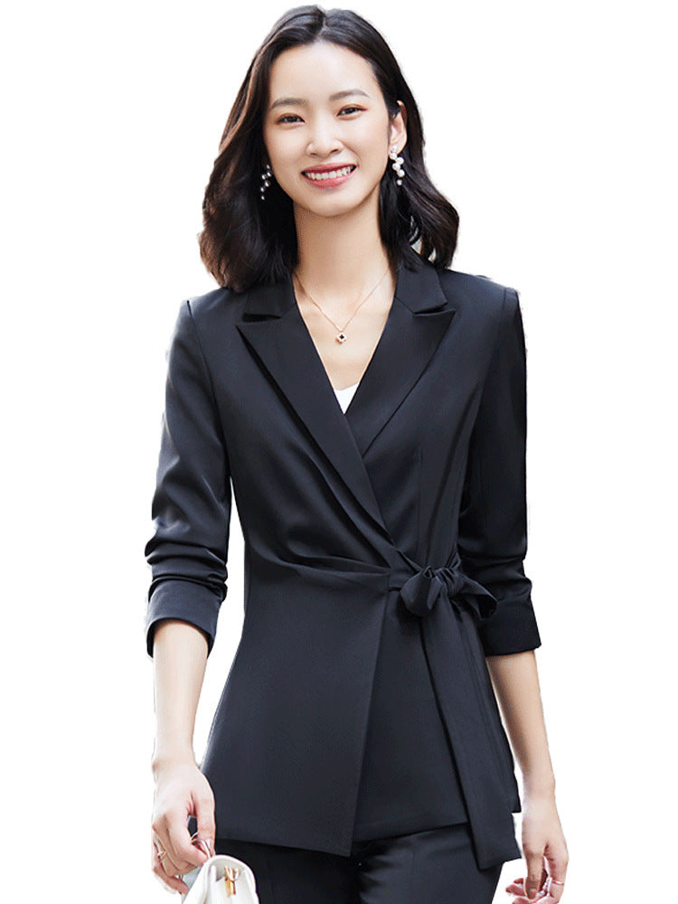 Two-piece Set Of New Fashion Professional Jackets For Early Autumn