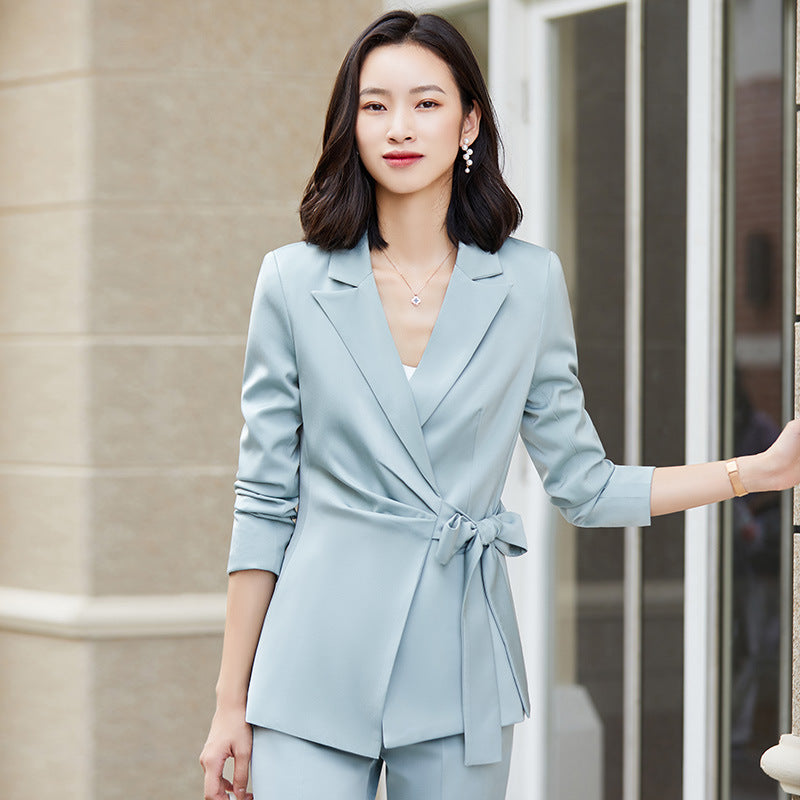 Two-piece Set Of New Fashion Professional Jackets For Early Autumn