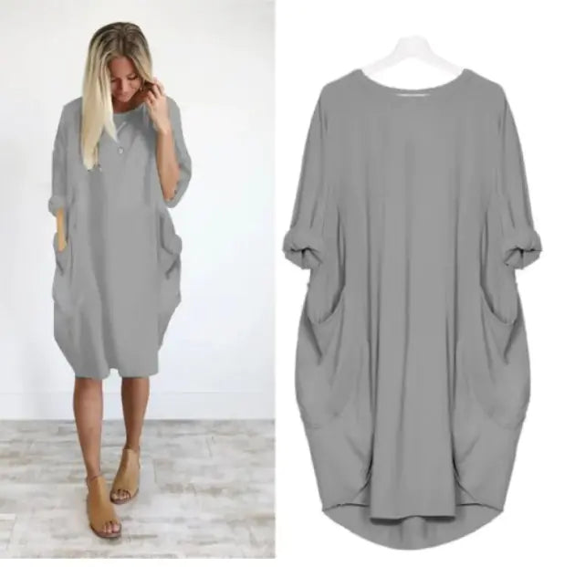 Casual Mid-length Dress